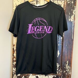 Kobe Bryant Legend 1978-2020 dri-fit T-shirt.  Size M.